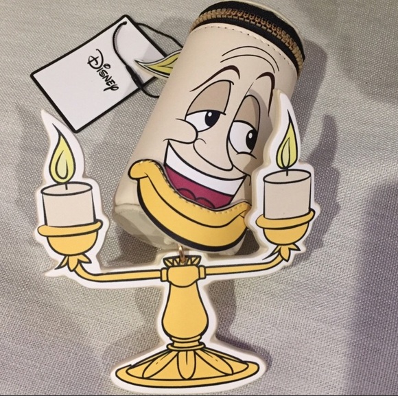 Disney Beauty & The Beast Lumiere Coin Purse - Picture 2 of 3